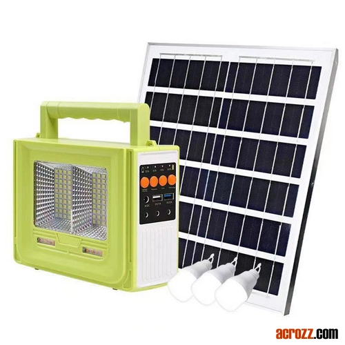 Hot Selling Chinese Factory Waterproof Solar System Outdoor Sun Terrace Power Supply Lighting Household Charging System Emergency Light Mobile Power Supply