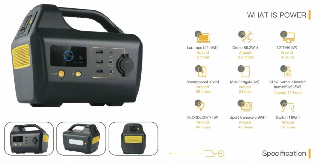 300W Outdoor Energy Storage Mobile Power Supply 110V220V Portable Power Source for Camping and Tourism