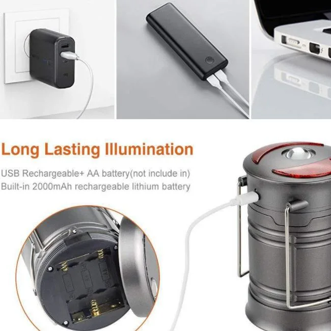 Super Brightness Multi-Function Rechargeable Lamp LED Camping Lantern LED Light Portable