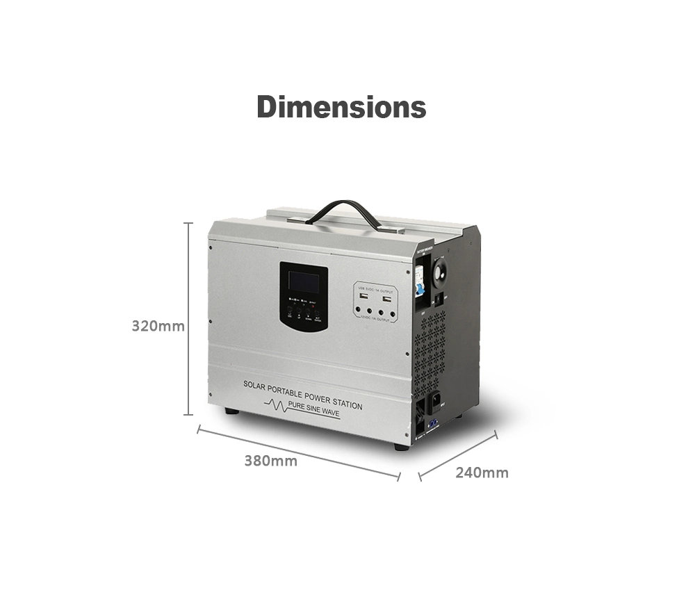 3000W 4000W 5000W Outdoor Mobile Power Supply Outdoor Emergency Power Supply Standby Solar Energy Storage Power Supply