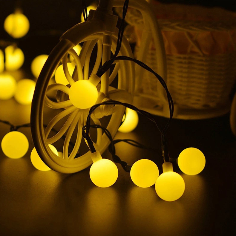 Beautiful Wedding Party Multicolorful Ground Wall Solar String Strip Decoration LED Bulb Ball Lantern Lamp Light