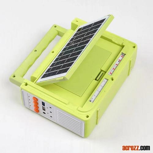 Hot Selling Chinese Factory Waterproof Solar System Outdoor Sun Terrace Power Supply Lighting Household Charging System Emergency Light Mobile Power Supply