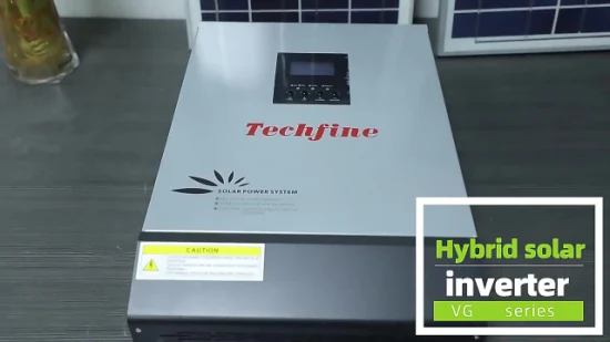 Высокоэффективный гибридный инвертор Techfine с усовершенствованным дизайном и одноплатным инвертором