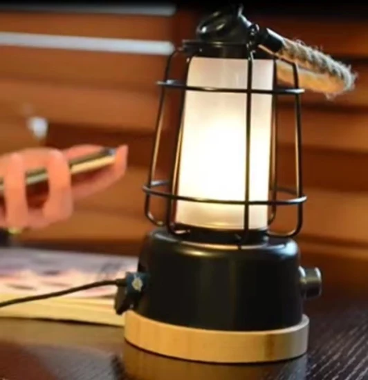 Горячий кемпинговый фонарь, портативный перезаряжаемый уличный светильник